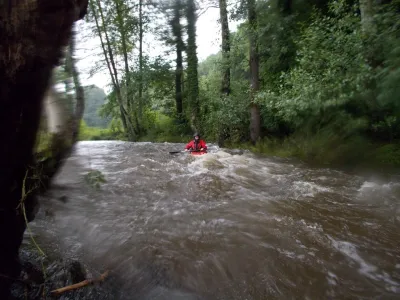 L'entrée d'Hirson en sortie de forêt communale.